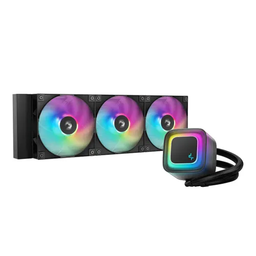 DeepCool LE360 V2 360mm ARGB All-in-One Liquid CPU Cooler Black