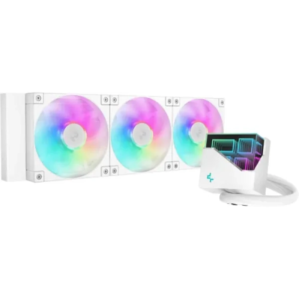 Deepcool LT360 ARGB 360mm AIO Liquid CPU Cooler White