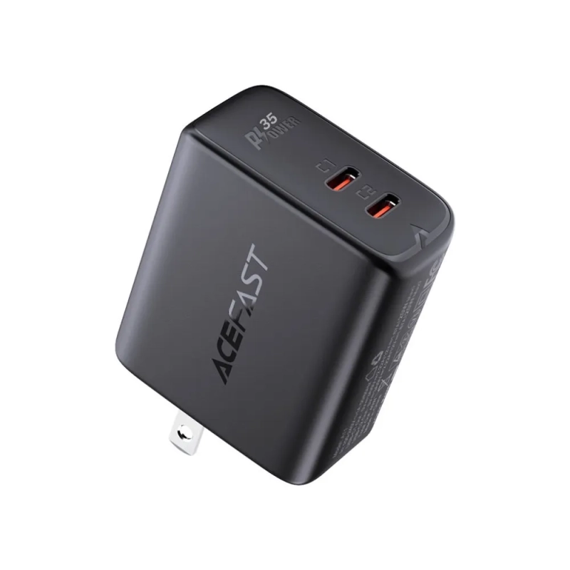 ACEFAST A51 PD 35W GaN Dual Port Charger (USB-C + USB-C)