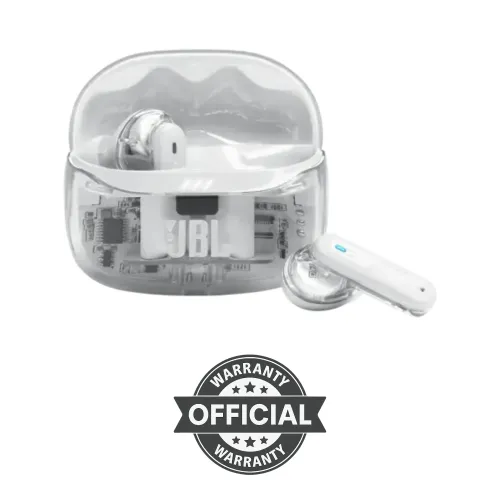 JBL Tune Beam 2 Ghost Edition True Wireless Earbuds (white)