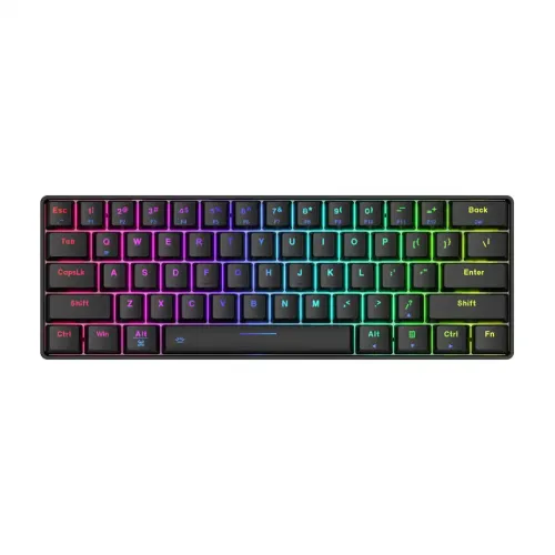Dareu EK861 TRINITY GTR Brown Switch RGB Tri-Mode Wireless Mechanical Keyboard
