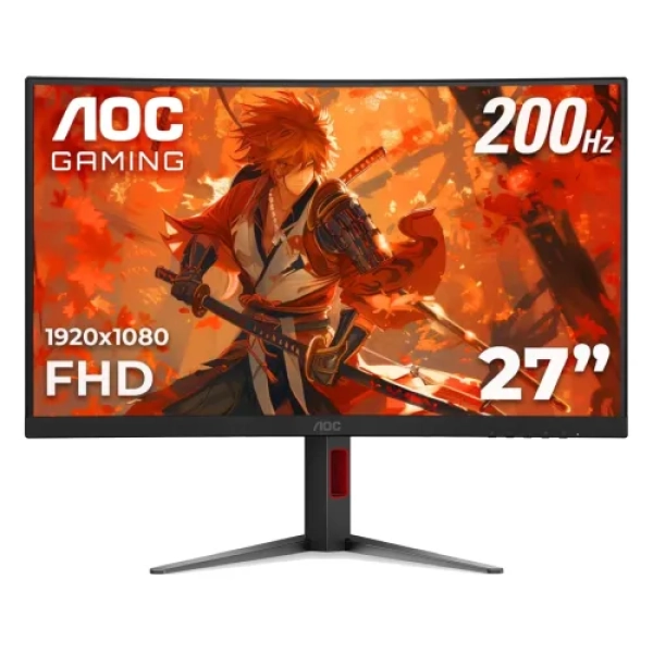 AOC C27G4H2 200Hz VA 27 inch FHD Curved Gaming Monitor
