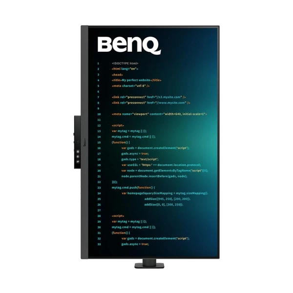 BenQ RD320UA 31.5 Inch 4K UHD Display  Professional Programming Monitor