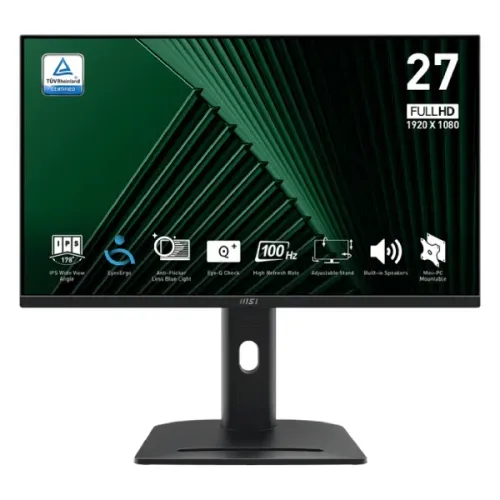 MSI PRO MP275PG 27" 100Hz 1ms FHD IPS Business Monitor