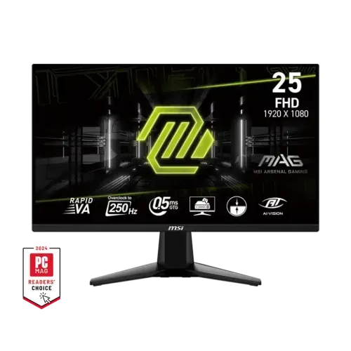 MSI MAG 255XFV 24.5" 250Hz VA FHD Gaming Monitor