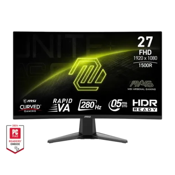 MSI MAG 276CXF 27" 280Hz VA FHD Curved Gaming Monitor