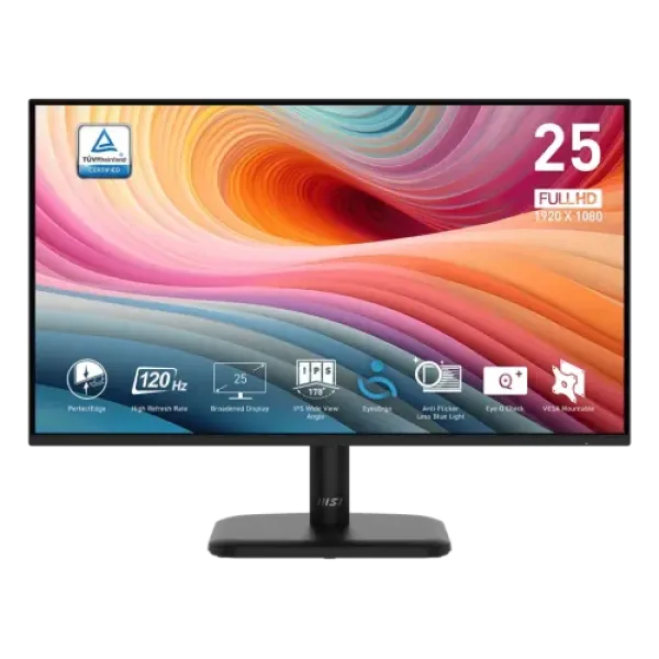 MSI PRO MP251L E2 120Hz 1ms FHD IPS 24.5 Inch Monitor