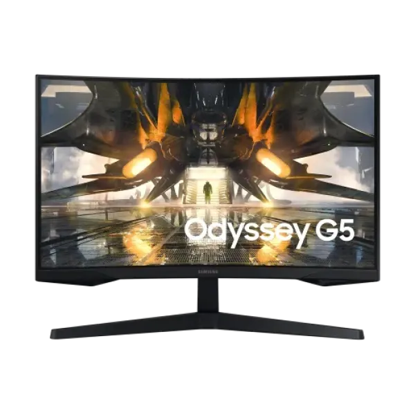 Samsung ODYSSEY G5 LS27CG550EWX 27" 165Hz QHD Curved Gaming Monitor
