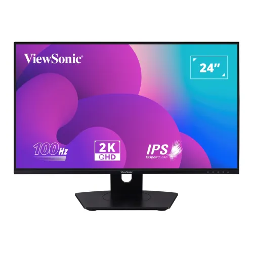 ViewSonic VX2480-2K-SHD-2 100Hz 24 inch IPS QHD Monitor