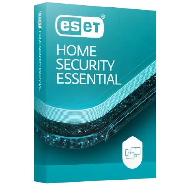 ESET Home Security Essential Internet Security for 1 User 1 Year