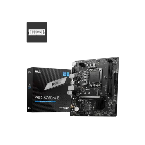 MSI PRO B760M-E DDR5 mATX