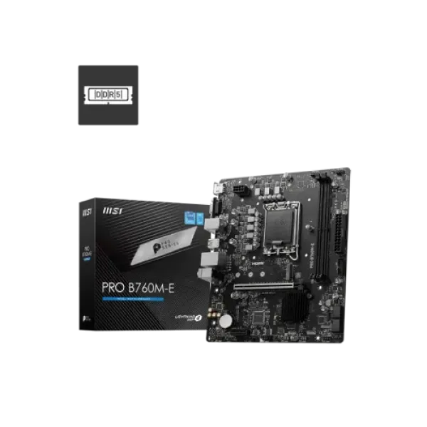 MSI PRO B760M-E DDR5 mATX