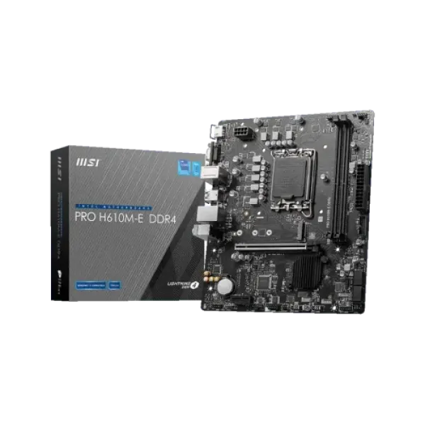MSI PRO H610M-E DDR4 mATX Motherboard
