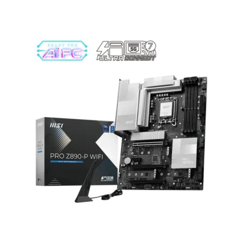 MSI PRO Z890-P WIFI LGA 1851 ATX Motherboard