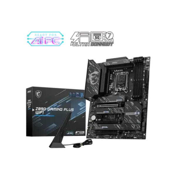 MSI Z890 GAMING PLUS WIFI LGA 1851 ATX Motherboard