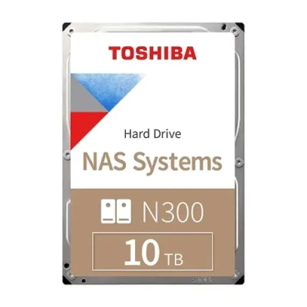 Toshiba N300 10TB 3.5 Inch SATA 7200RPM NAS HDD
