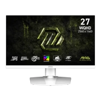 MSI MAG 274QRFW E20 200Hz 27 Inch Rapid IPS WQHD Gaming Monitor