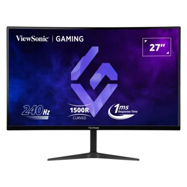 ViewSonic VX2719-PC-MHD FHD 240Hz 27 Inch Curved Gaming Monitor